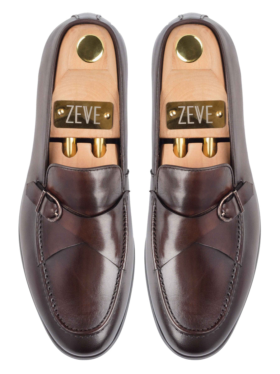 Top-Leo-Duo-Strap-Loafer-Coffee-HPP - Zeve