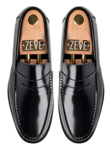 Top-Marco-Penny-Loafer-Black-Polished - Zeve