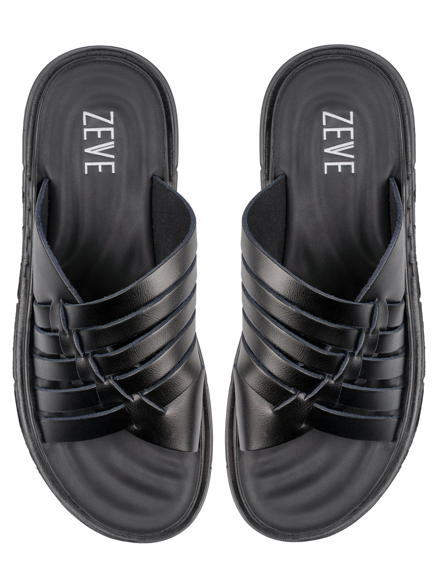 Top-NicoSandal-Black - Zeve