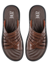 Top-NicoSandal-Coffee - Zeve