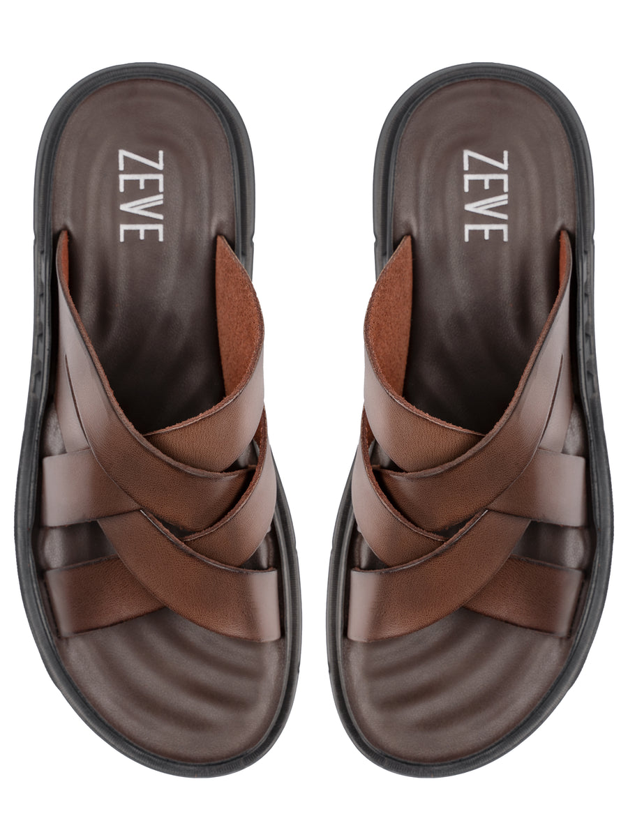 Top-RemySandal-Coffee - Zeve