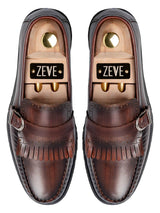 TopFringeBuckleLoaferBrownPatinaEvaCombat_bf3a023d-345e-47d0-bc48-87c63a7ea83a - Zeve