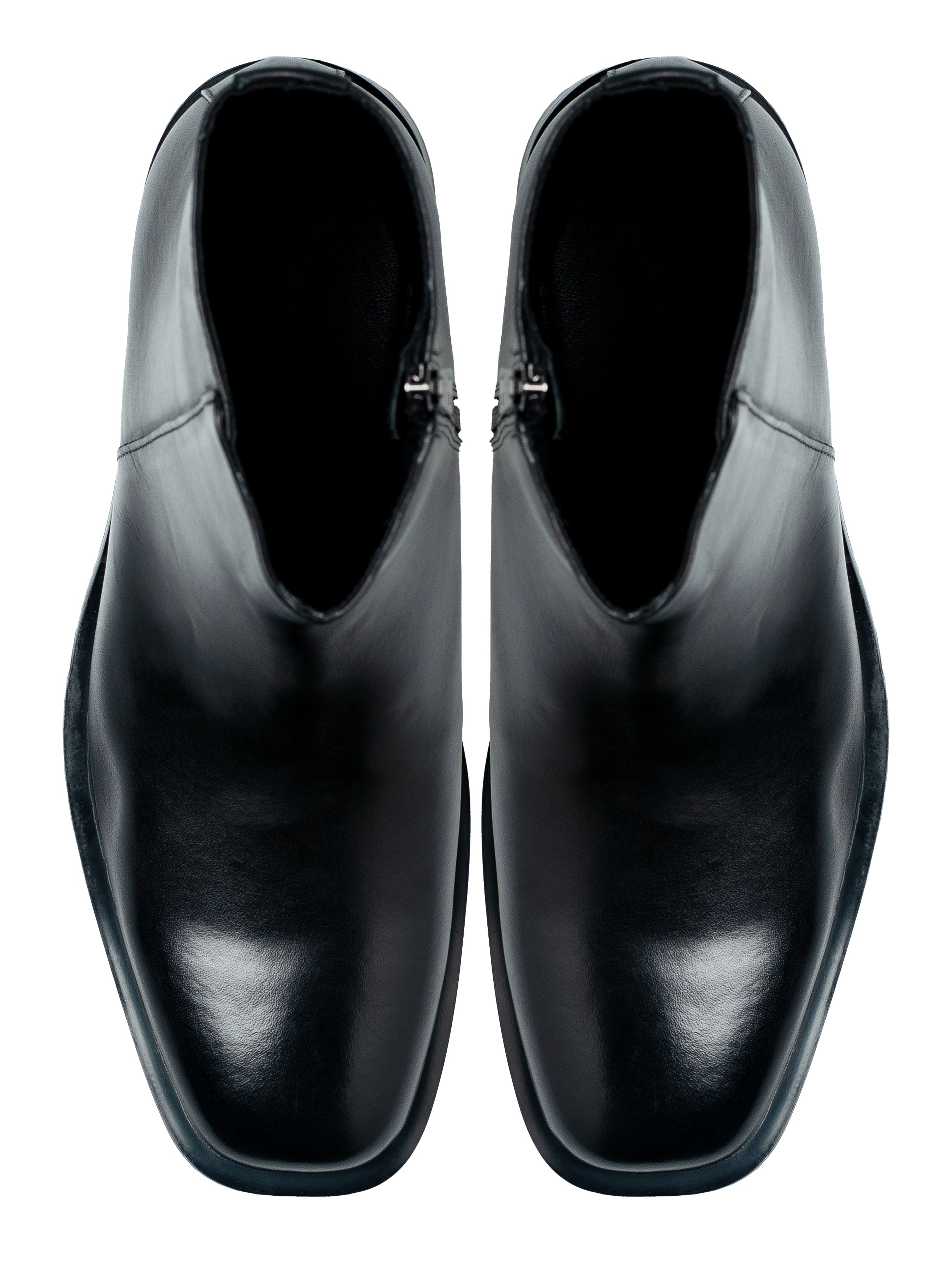 Velasco Zip Boots - Solid Black