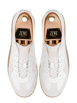 TopZeveTrainerSneakerWhiteGraySuede - Zeve