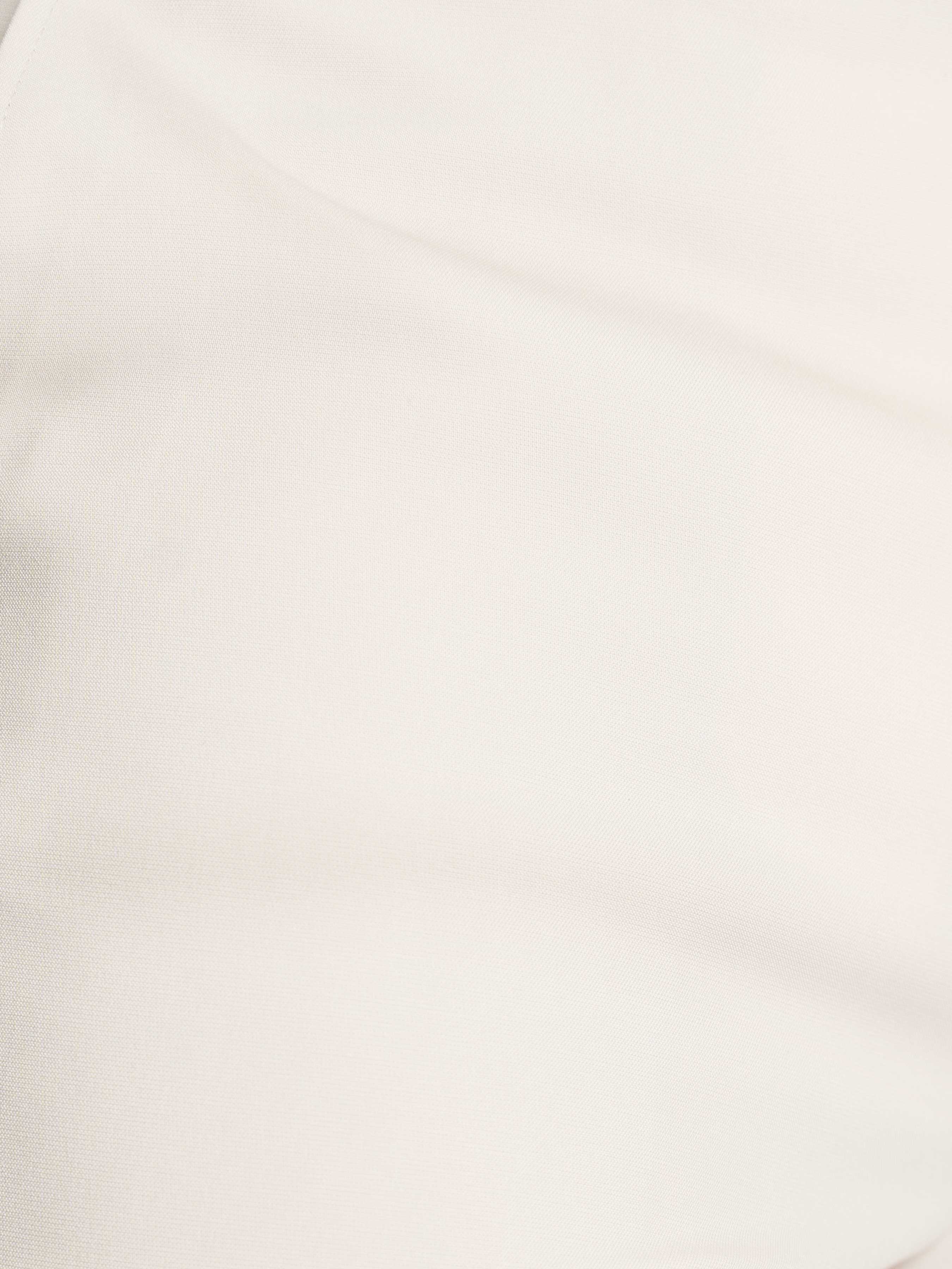 Trousers With Side Adjuster -Chalk White (Slim Straight)