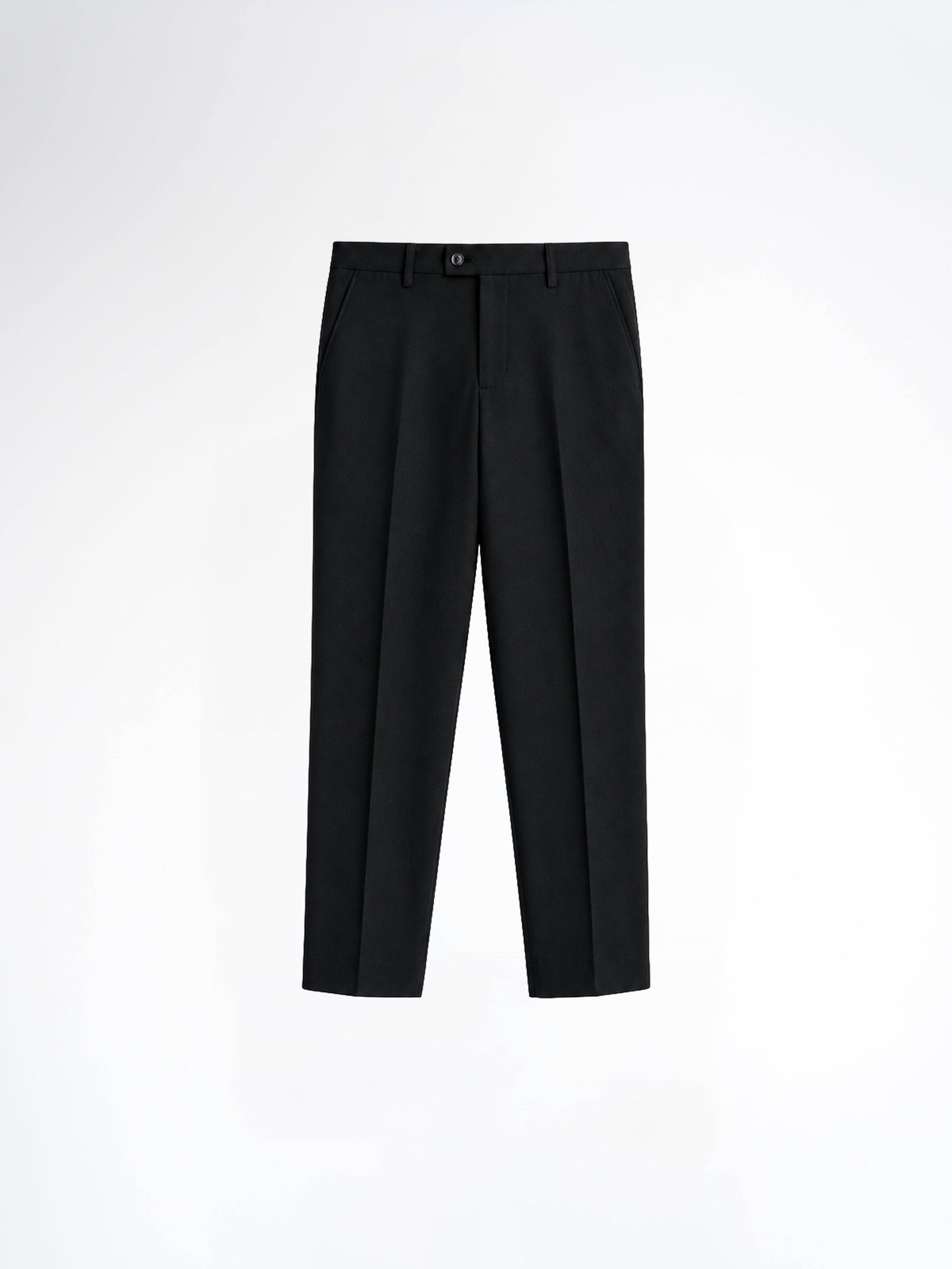 Trousers With Belt Loop - Classic Black (Regular Fit)