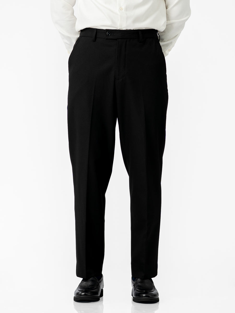 Trousers With Belt Loop - Classic Black (Regular Fit)