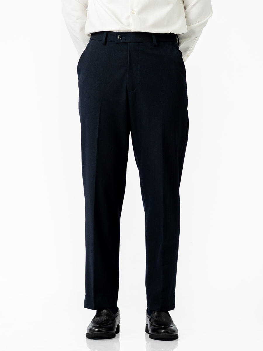 Trousers With Belt Loop - Shadow Blue (Regular Fit)