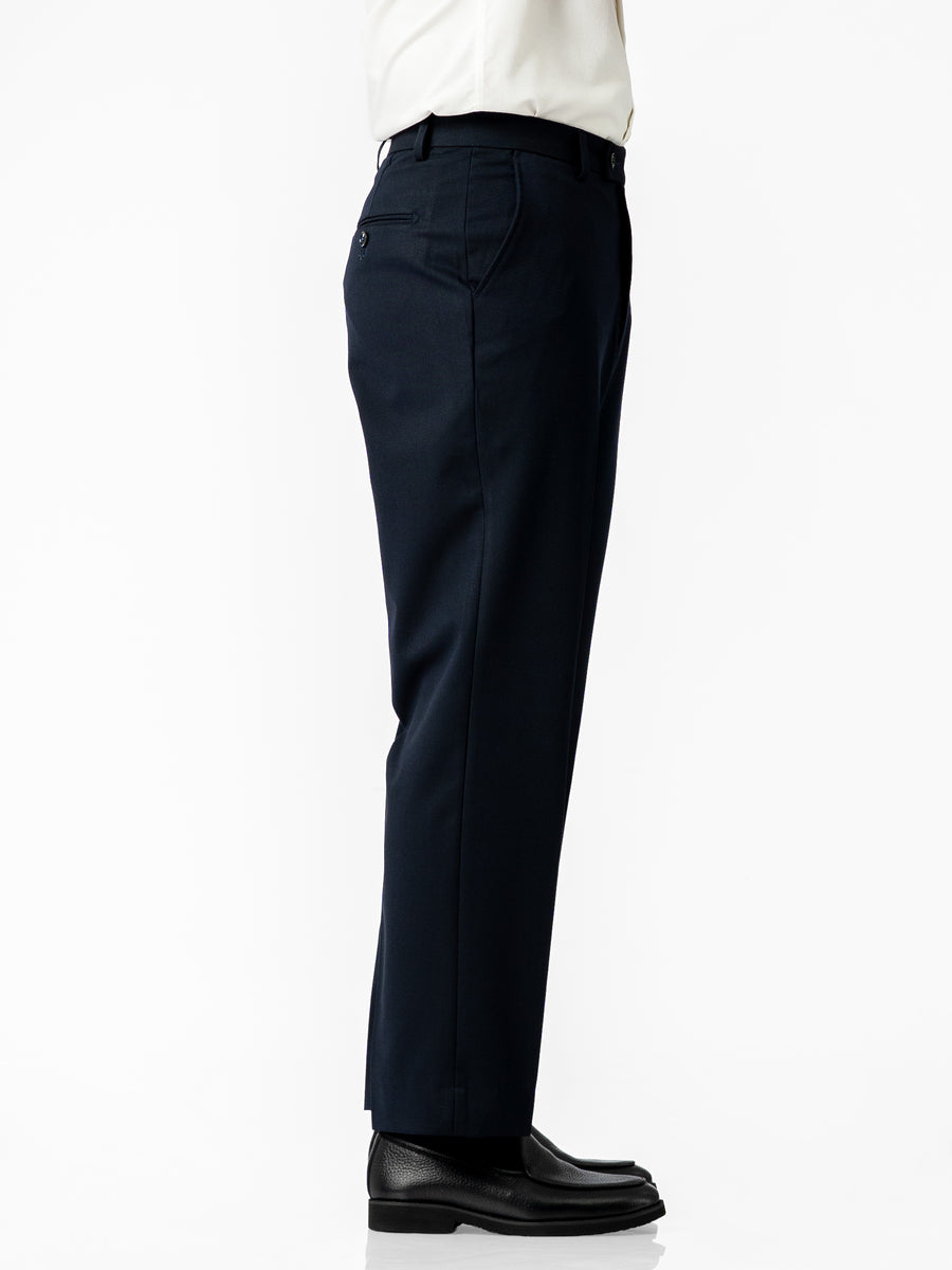 Trousers With Belt Loop - Shadow Blue (Regular Fit)
