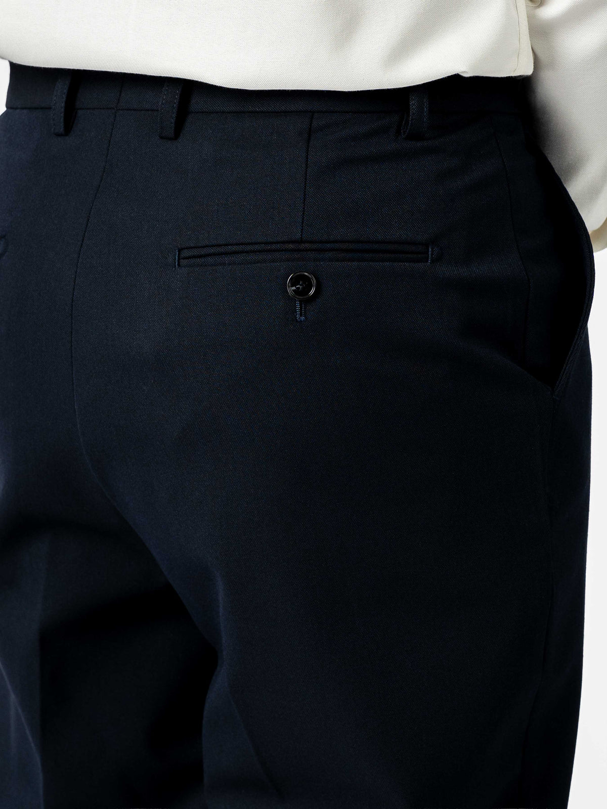 Trousers With Belt Loop - Shadow Blue (Regular Fit)