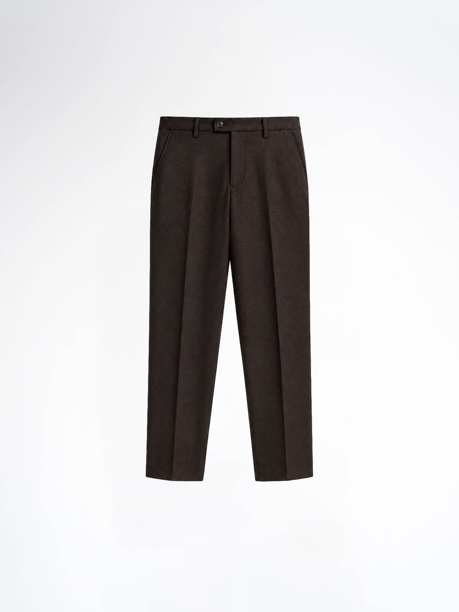 Trousers With Belt Loop - Smoky Grey (Regular Fit)