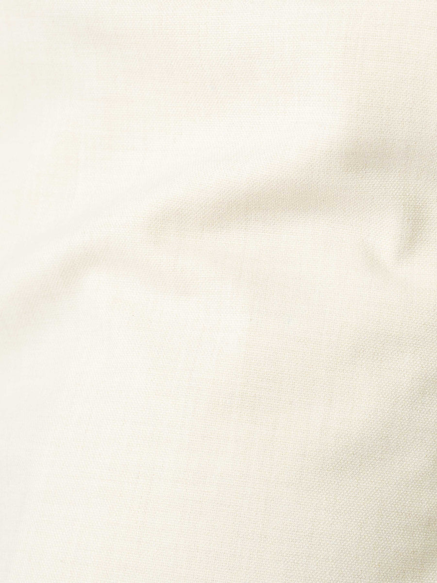 Trousers With Belt Loop - Warm Ivory (Regular Fit)
