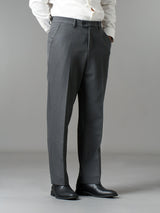 Trousers With Belt Loop - Graphite Grey (Regular Fit)