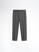 Trousers With Belt Loop - Graphite Grey (Regular Fit)