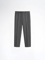 Trousers With Belt Loop - Graphite Grey (Regular Fit)