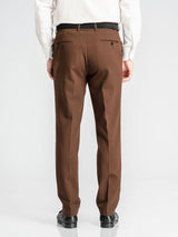 TrousersWithBeltLoopDarkBrown_SlimStraight_5 - Zeve
