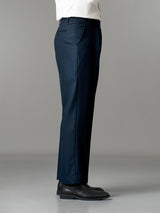 Trousers With Belt Loop - Deep Navy (Regular Fit)