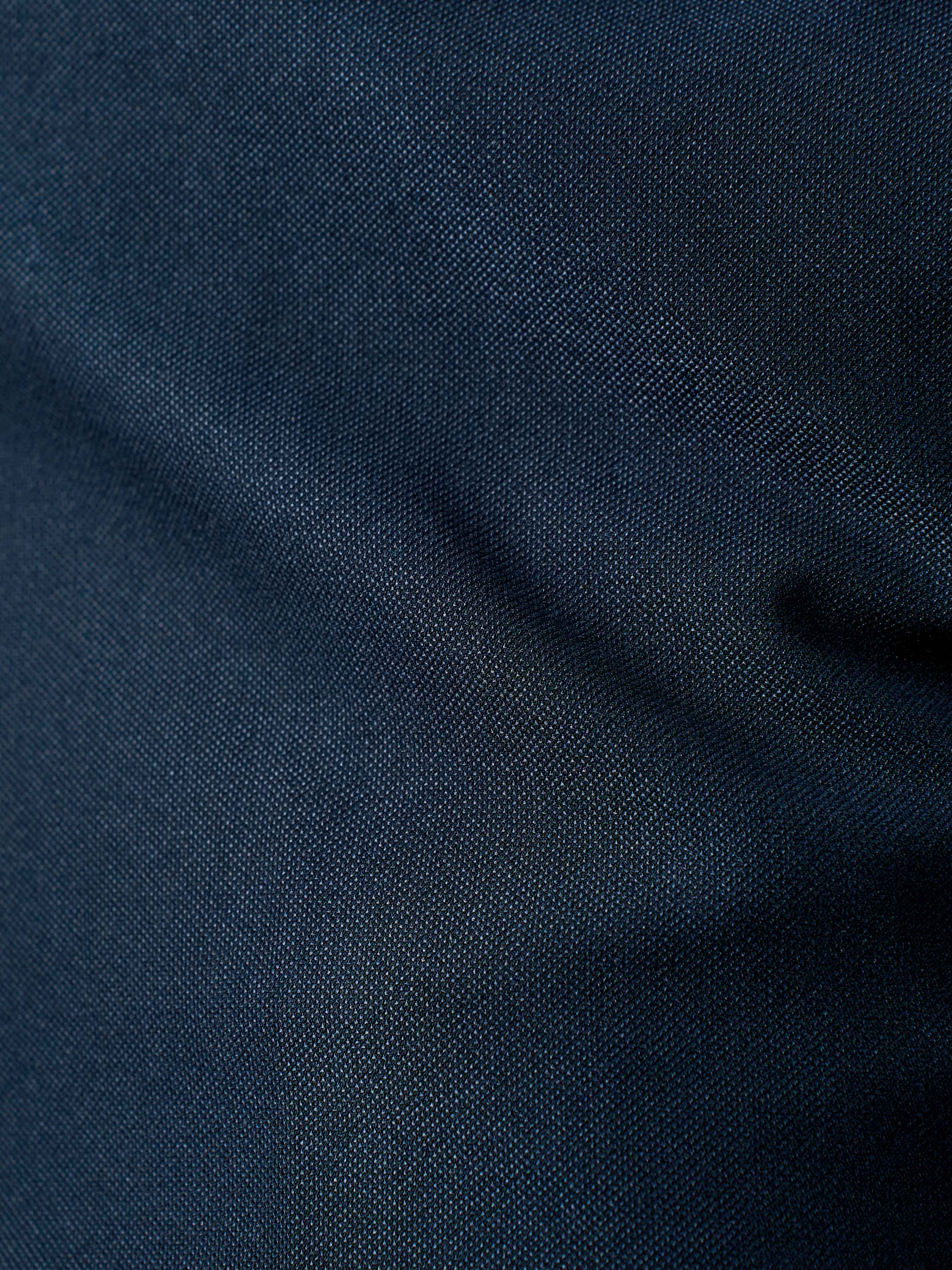 Trousers With Belt Loop - Deep Navy (Regular Fit)