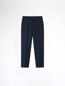 Trousers With Belt Loop - Deep Navy (Regular Fit)