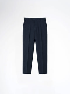 Trousers With Belt Loop - Deep Navy (Regular Fit)