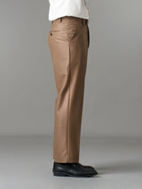 Trousers With Belt Loop - Golden Khaki (Regular Fit)