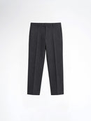 Trousers With Belt Loop - Charcoal Grey (Regular Fit)