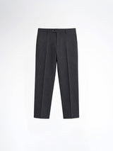Trousers With Belt Loop - Charcoal Grey (Regular Fit)