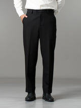 Trousers With Belt Loop - Midnight Black (Regular Fit)
