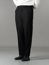 Trousers With Belt Loop - Midnight Black (Regular Fit)