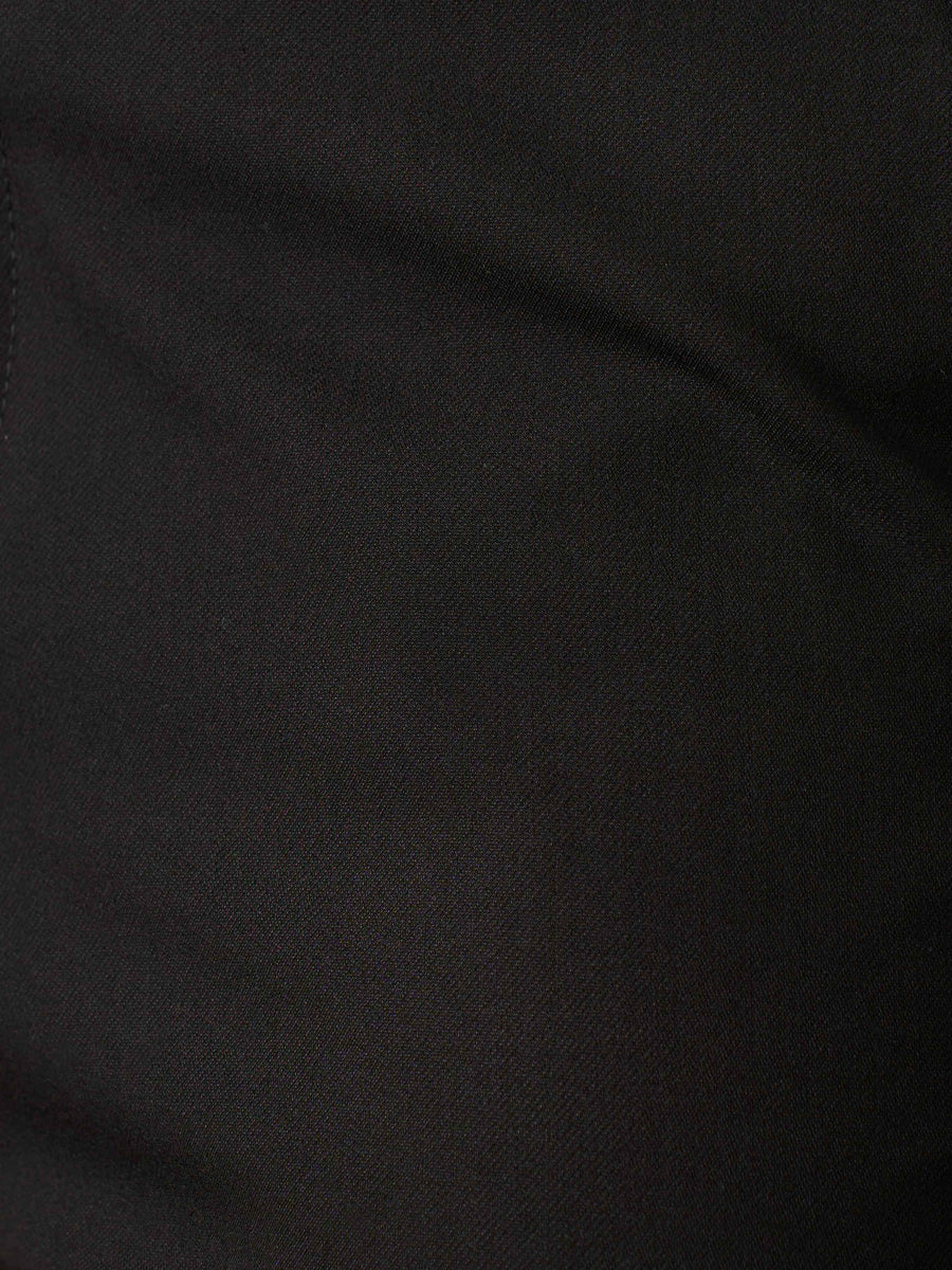 Trousers With Belt Loop - Midnight Black (Regular Fit)