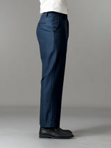 Trousers With Belt Loop - Oxford Blue (Regular Fit)