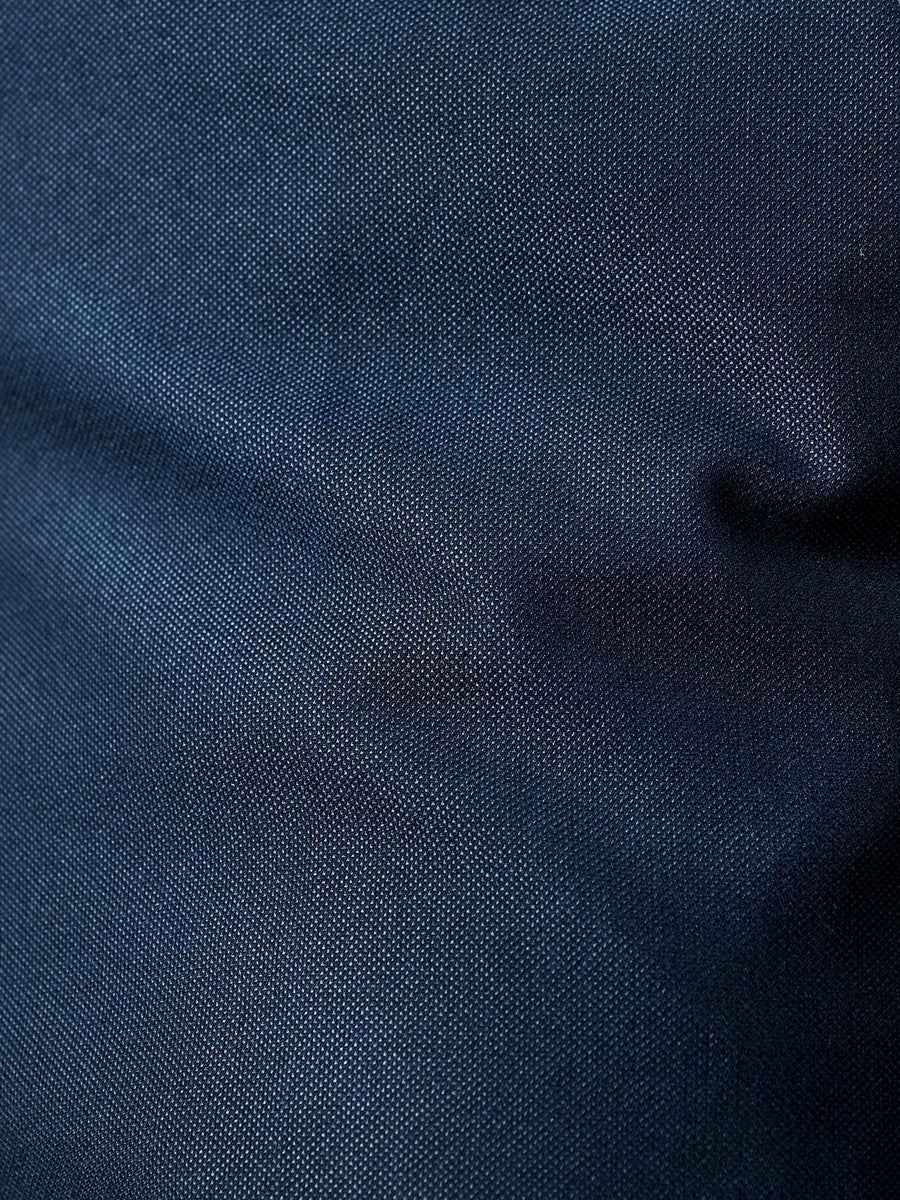Trousers With Belt Loop - Oxford Blue (Regular Fit)