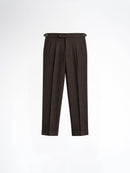 Trousers With Side Adjuster - Smoky Grey (Regular Fit)