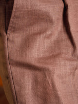 TrousersWithSideAdjustersLinenCoffeePlain_Wide-Fit_08 - Zeve