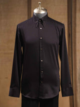 TuckOutFormalShirtBlackPinnedCollar_baa3b3ce-4bd0-483c-8e2b-5e4eed8e34e5 - Zeve