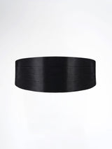 Tuxedo Belt Cummerbund - Matte Black