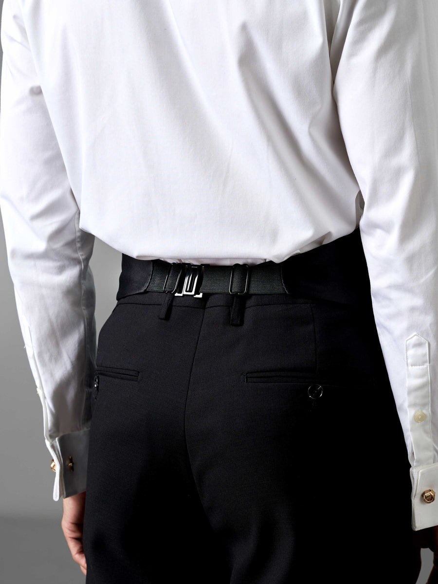 Tuxedo Belt - Matte Black