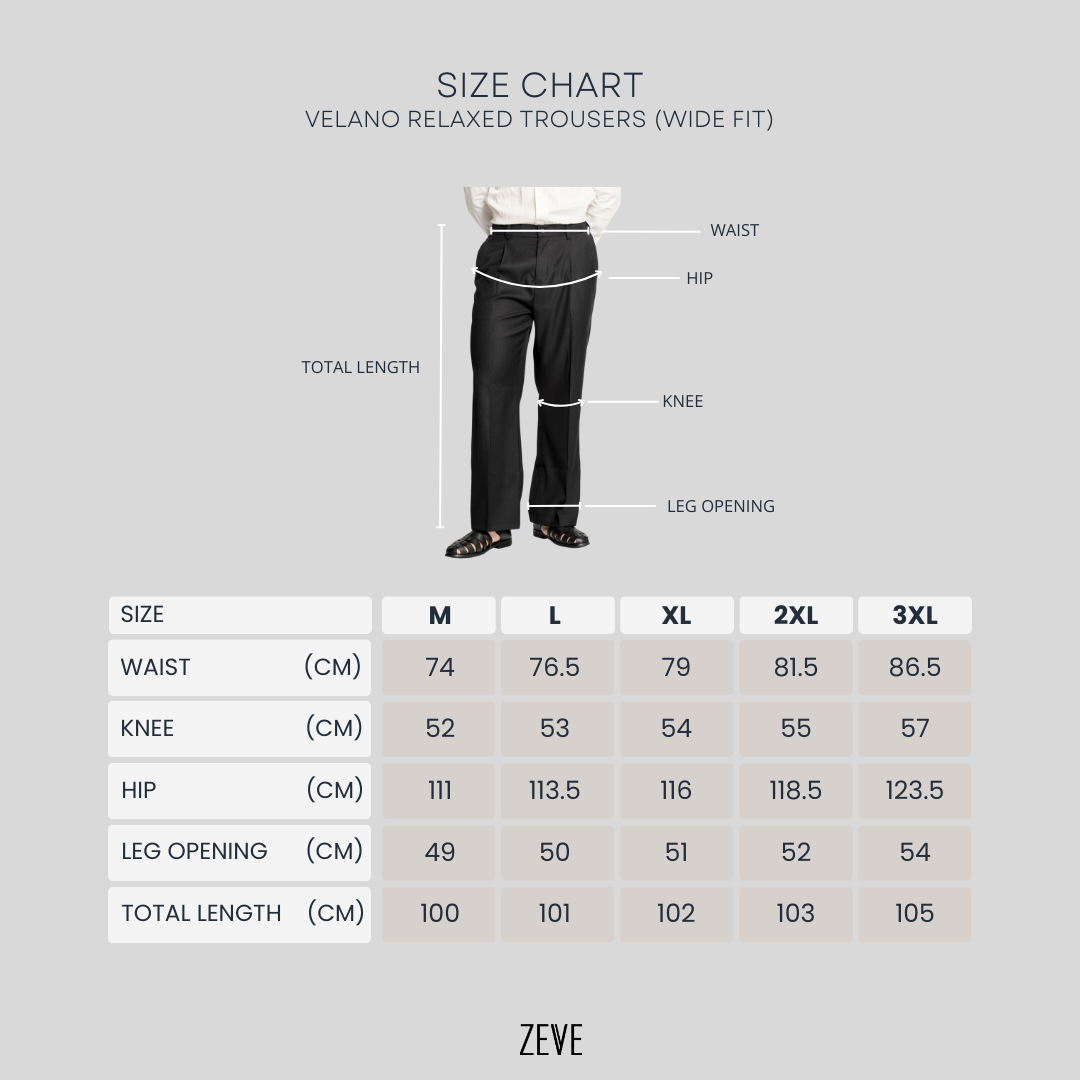Velano Relaxed Trousers - Coffee (Wide Fit)