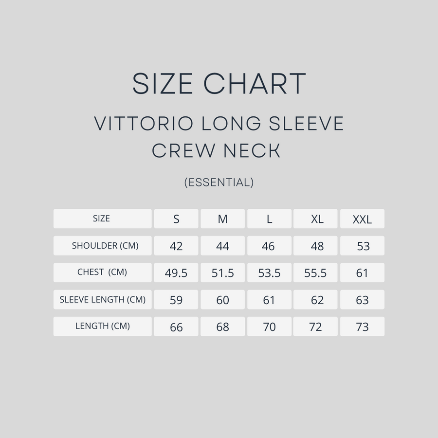 VITTORIO_LONG_SLEEVE_CREW_NECK - Zeve