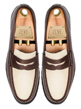 Valen Penny Loafer - Coffee Leather (Eva Combat)