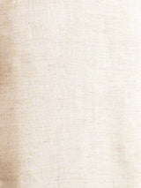 Vance Linen Shirt - Sand Windsor Collar