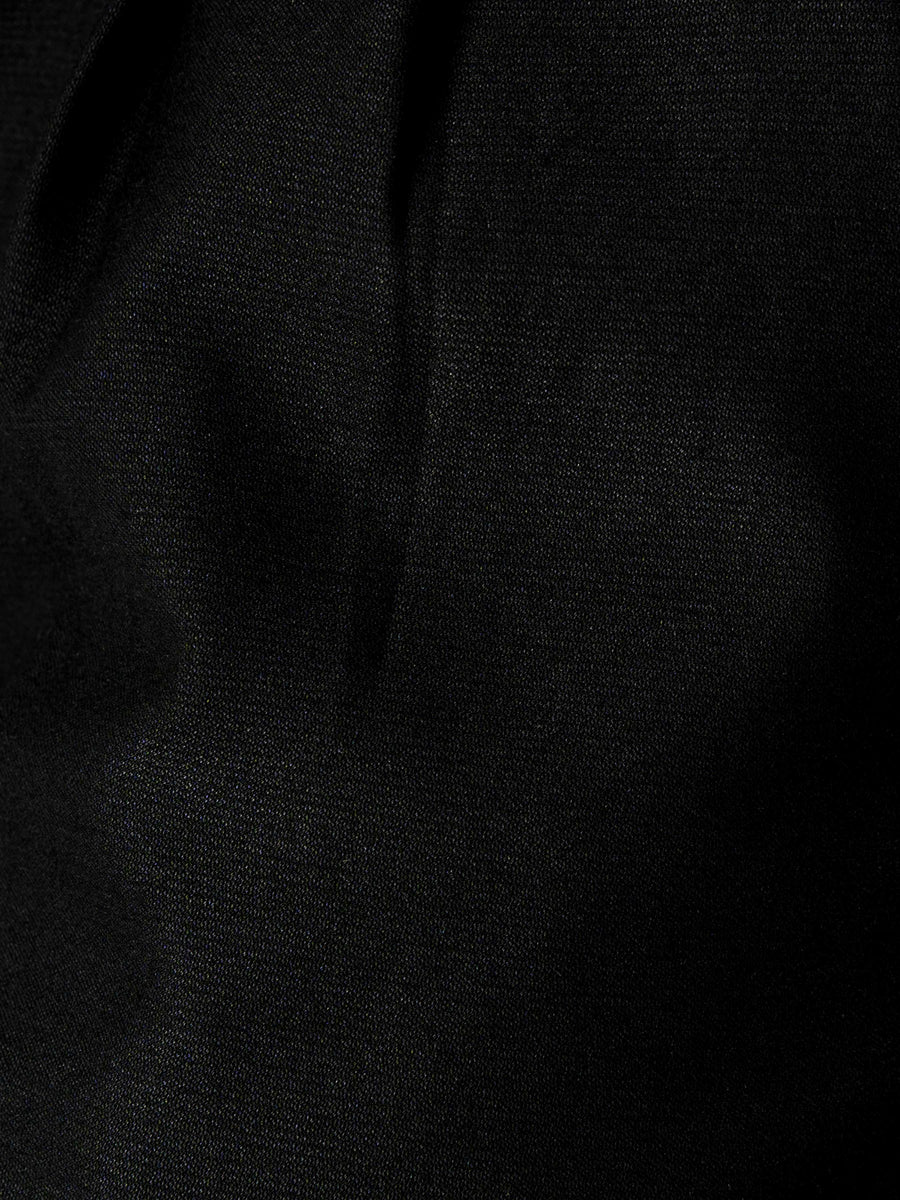 Varello Trousers With Belt Loop - Black (Wide Fit)