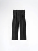 Varello Trousers With Belt Loop - Grey (Wide Fit)