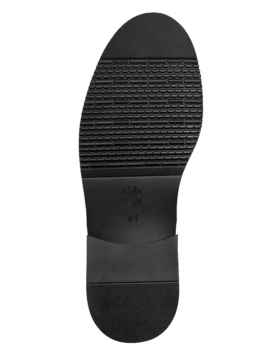 VinceroPennyBlackPatentLeatherOutSole - Zeve