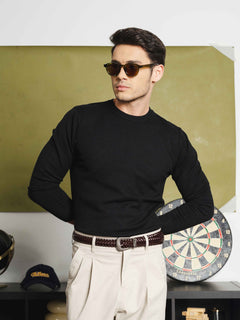 VittorioLongSleeveCrewNeckBlack6 - Zeve