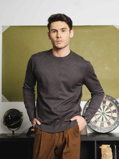 VittorioLongSleeveCrewNeckDarkGrey6 - Zeve