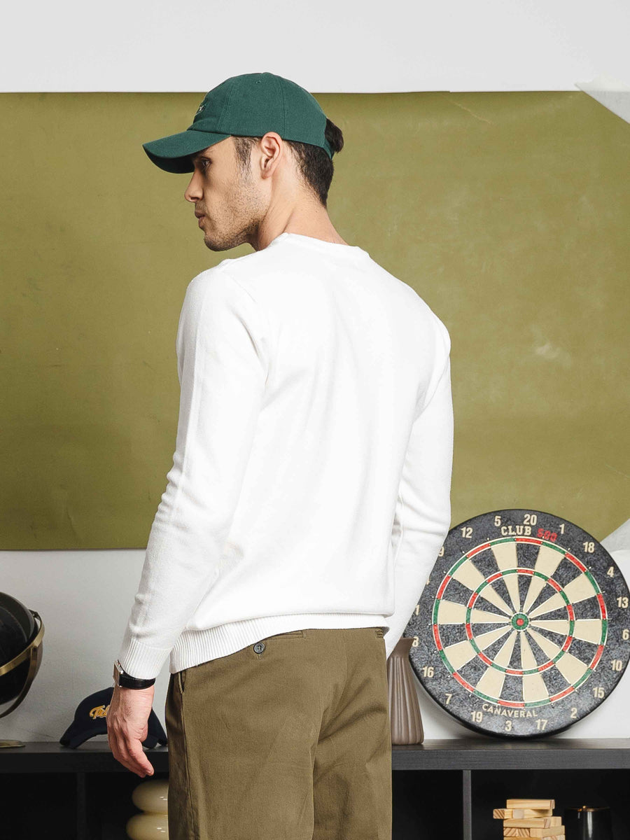 VittorioLongSleeveCrewNeckWhite4 - Zeve