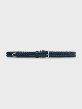 Weave-Silver-End-Belt-Blue - Zeve