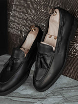 Website-1-Tassel-Loafer-Black-crepe-sole-menswear-Zeve-handmade-shoes-kuala-lumpur - Zeve