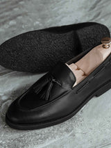 Website-2-Tassel-Loafer-Black-crepe-sole-menswear-Zeve-handmade-shoes-kuala-lumpur - Zeve